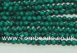 CTG101 15.5 inches 2mm round tiny synthetic malachite beads wholesale