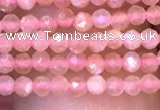 CTG1030 15.5 inches 2mm faceted round tiny moonstone beads