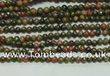 CTG104 15.5 inches 2mm round tiny unakite gemstone beads wholesale