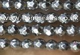 CTG1084 15.5 inches 2mm faceted round tiny hematite beads