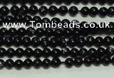 CTG113 15.5 inches 2mm round tiny blue goldstone beads wholesale