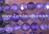 CTG1331 15.5 inches 4mm faceted round iolite beads wholesale