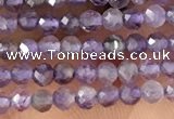 CTG1340 15.5 inches 2mm faceted round amethyst beads wholesale