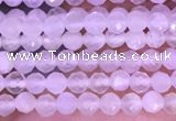 CTG1351 15.5 inches 2mm faceted round white moonstone beads