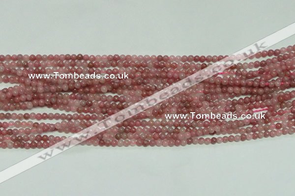 CTG140 15.5 inches 3mm round tiny rhodochrosite gemstone beads wholesale