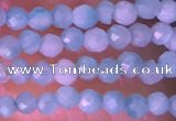 CTG1422 15.5 inches 2mm faceted round amazonite beads wholesale