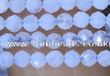 CTG1442 15.5 inches 2mm faceted round blue lace agate beads