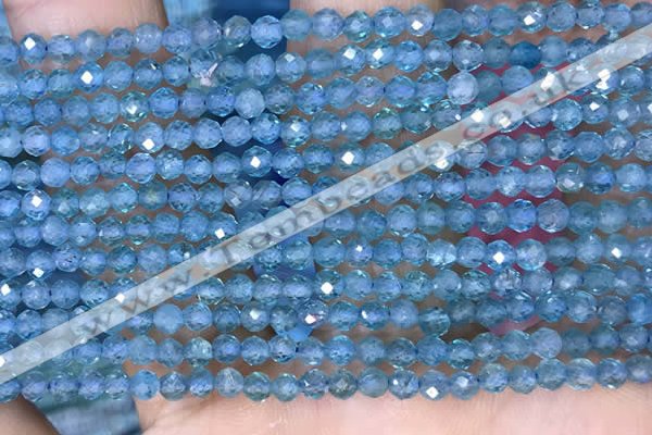 CTG1497 15.5 inches 3mm faceted round apatite beads wholesale