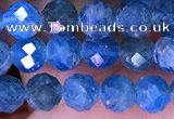 CTG1616 15.5 inches 5mm faceted round tiny apatite beads