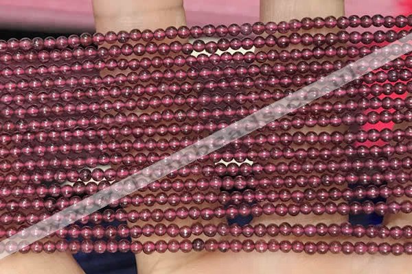 CTG2071 15 inches 2mm,3mm red garnet gemstone beads