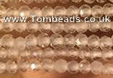 CTG2158 15 inches 2mm,3mm & 4mm faceted round white crystal beads