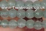 CTG2203 15 inches 2mm,3mm & 4mm faceted round green aventurine jade beads