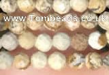 CTG2213 15 inches 2mm,3mm faceted round picture jasper beads
