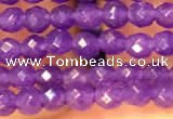 CTG2224 15 inches 2mm,3mm faceted round candy jade beads