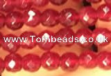 CTG2226 15 inches 2mm,3mm faceted round candy jade beads