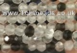 CTG2256 15 inches 2mm faceted round ghost crystal beads