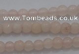 CTG258 15.5 inches 3mm round tiny peach stone beads wholesale