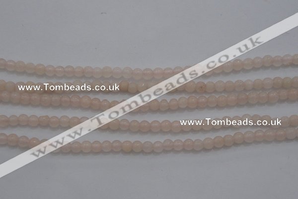CTG258 15.5 inches 3mm round tiny peach stone beads wholesale