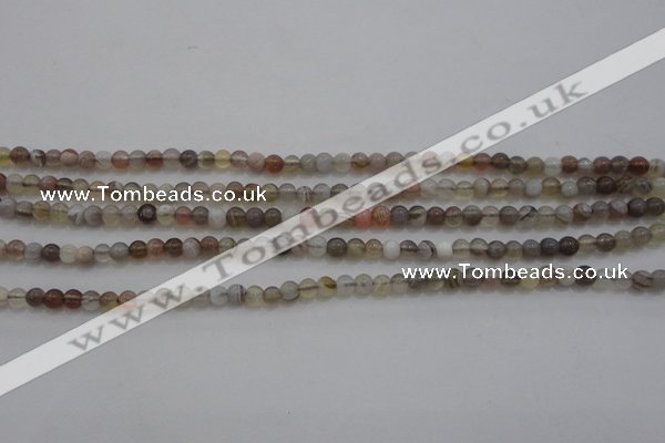 CTG262 15.5 inches 3mm round tiny botswana agate beads wholesale