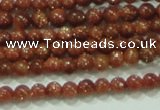CTG40 15.5 inches 2mm round tiny goldstone beads wholesale
