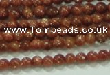 CTG40 15.5 inches 2mm round tiny goldstone beads wholesale