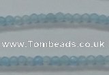 CTG408 15.5 inches 2mm faceted round tiny dyed candy jade beads