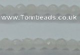 CTG420 15.5 inches 3mm faceted round tiny dyed candy jade beads