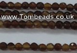 CTG425 15.5 inches 2mm faceted round tiny agate gemstone beads