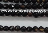 CTG428 15.5 inches 3mm faceted round tiny agate gemstone beads