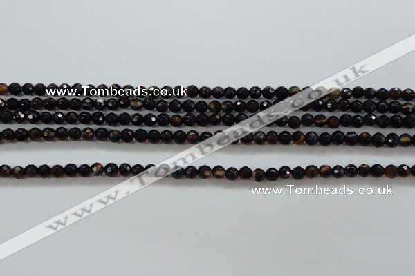 CTG428 15.5 inches 3mm faceted round tiny agate gemstone beads