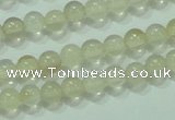 CTG43 15.5 inches 2mm round tiny white chalcedony beads wholesale