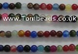 CTG437 15.5 inches 2mm round tiny dyed candy jade beads wholesale