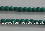 CTG442 15.5 inches 3mm round tiny natural turquoise beads wholesale