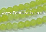 CTG58 15.5 inches 2mm round tiny dyed white jade beads wholesale