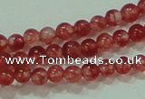 CTG59 15.5 inches 2mm round tiny dyed white jade beads wholesale