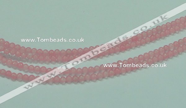 CTG60 15.5 inches 2mm round tiny dyed white jade beads wholesale