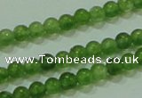 CTG63 15.5 inches 2mm round tiny dyed white jade beads wholesale