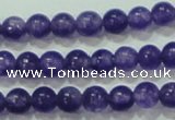 CTG65 15.5 inches 3mm round tiny dyed white jade beads wholesale