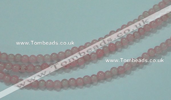 CTG70 15.5 inches 3mm round tiny dyed white jade beads wholesale