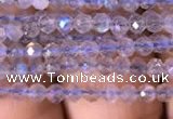 CTG701 15.5 inches 3mm faceted round tiny labradorite beads