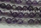 CTG72 15.5 inches 3mm round grade AB tiny amethyst beads wholesale