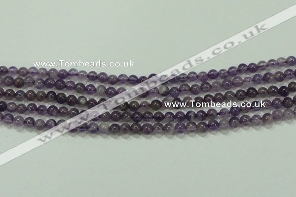 CTG72 15.5 inches 3mm round grade AB tiny amethyst beads wholesale