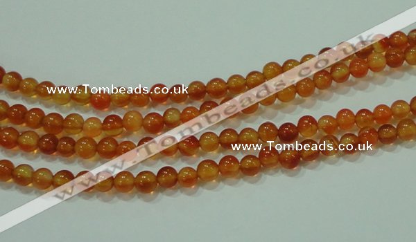 CTG78 15.5 inches 3mm round tiny red agate beads wholesale