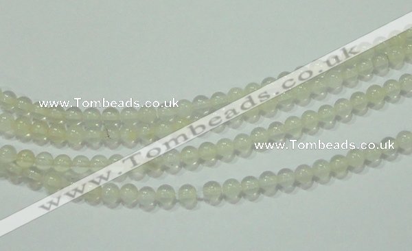 CTG79 15.5 inches 3mm round tiny white chalcedony beads wholesale