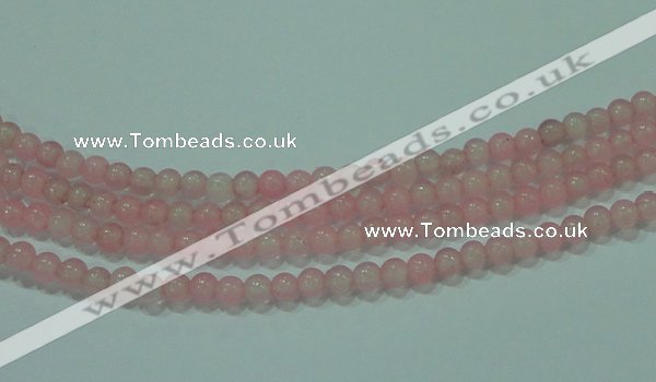 CTG80 15.5 inches 3mm round tiny dyed white jade beads wholesale