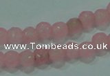 CTG86 15.5 inches 3mm faceted round tiny dyed white jade beads wholesale