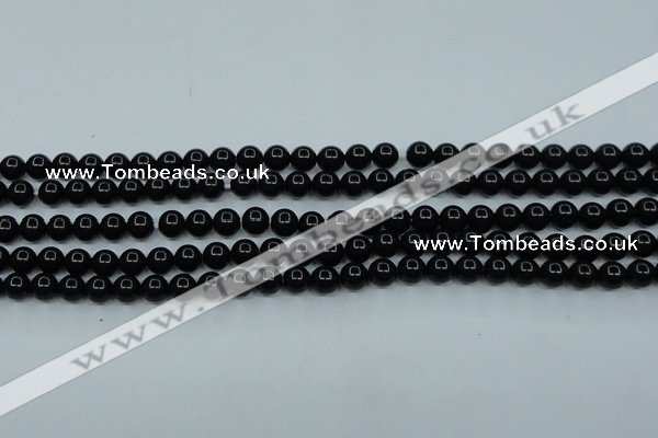 CTK02 15.5 inches 6mm round tektite gemstone beads wholesale