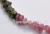 CTO03 15.5 inches 4*7mm freeform natural tourmaline chips beads