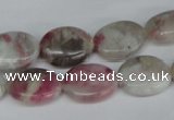 CTO204 15.5 inches 12*16mm oval pink tourmaline gemstone beads