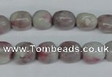 CTO221 15.5 inches 12*14mm nugget pink tourmaline gemstone beads
